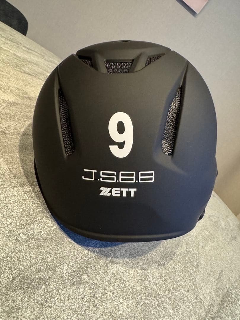 野球　大人軟式用ヘルメット　左打ち用　フェイスガード付