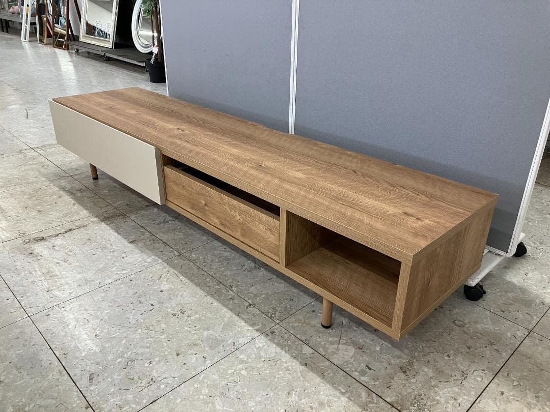 LOWYA テレビボード ブラウン