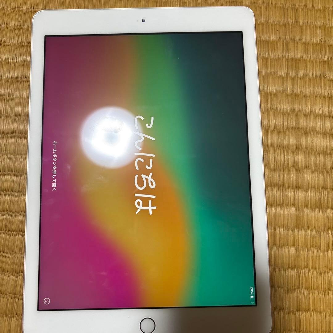 iPad (第6世代) 10.2インチ シルバー　スタンドダードケース付き