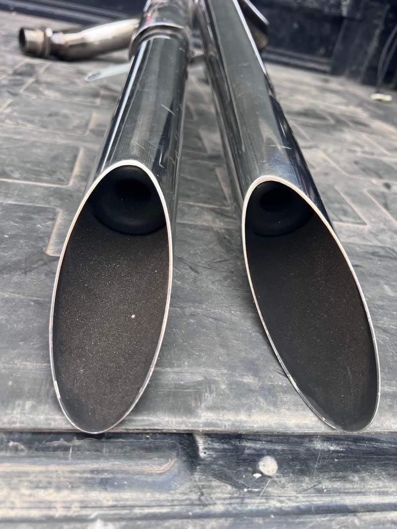 マグナ250 ハリケーンスラッシュカットマフラー