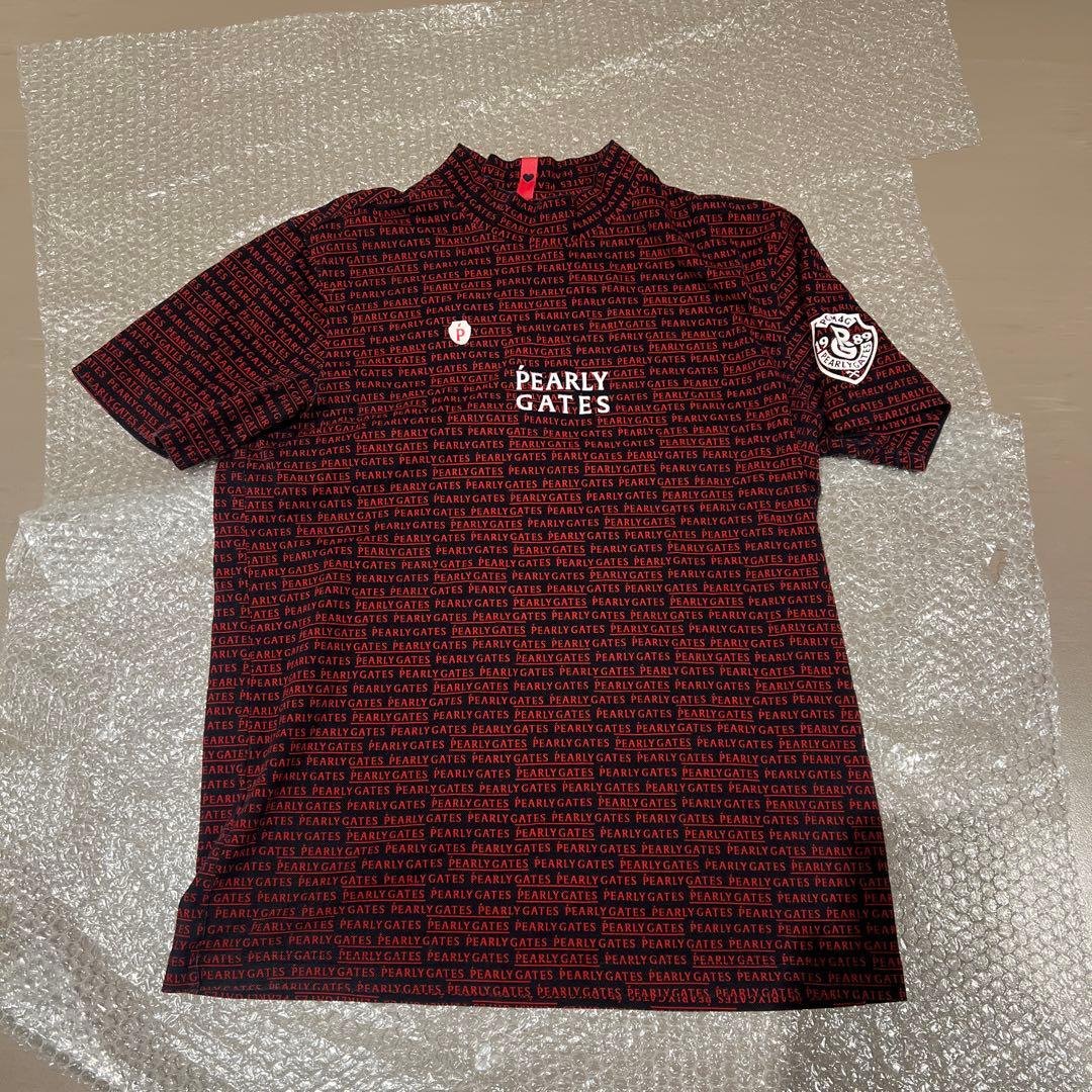 【新品タグなし】PEARLY GATES 半袖ハイネックカットソー6 XL LL