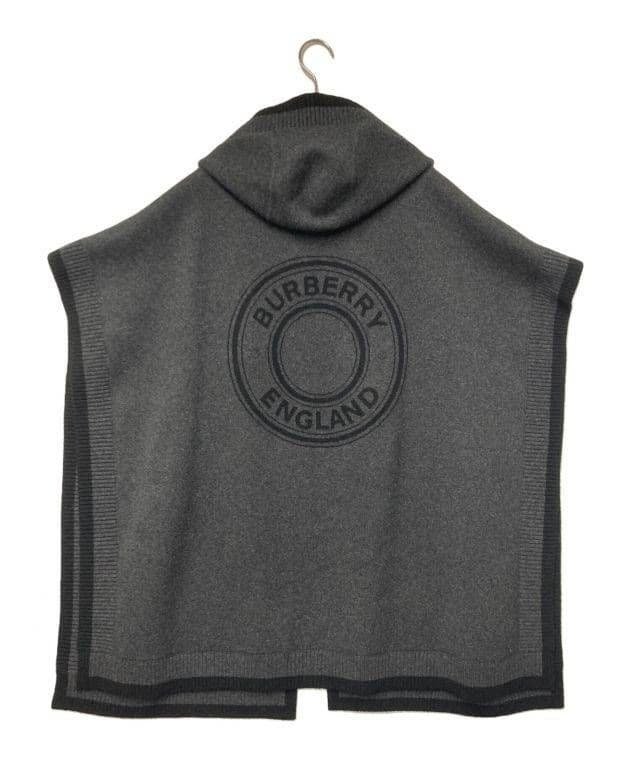 に*】様 BURBERRY　ロゴ　ポンチョ