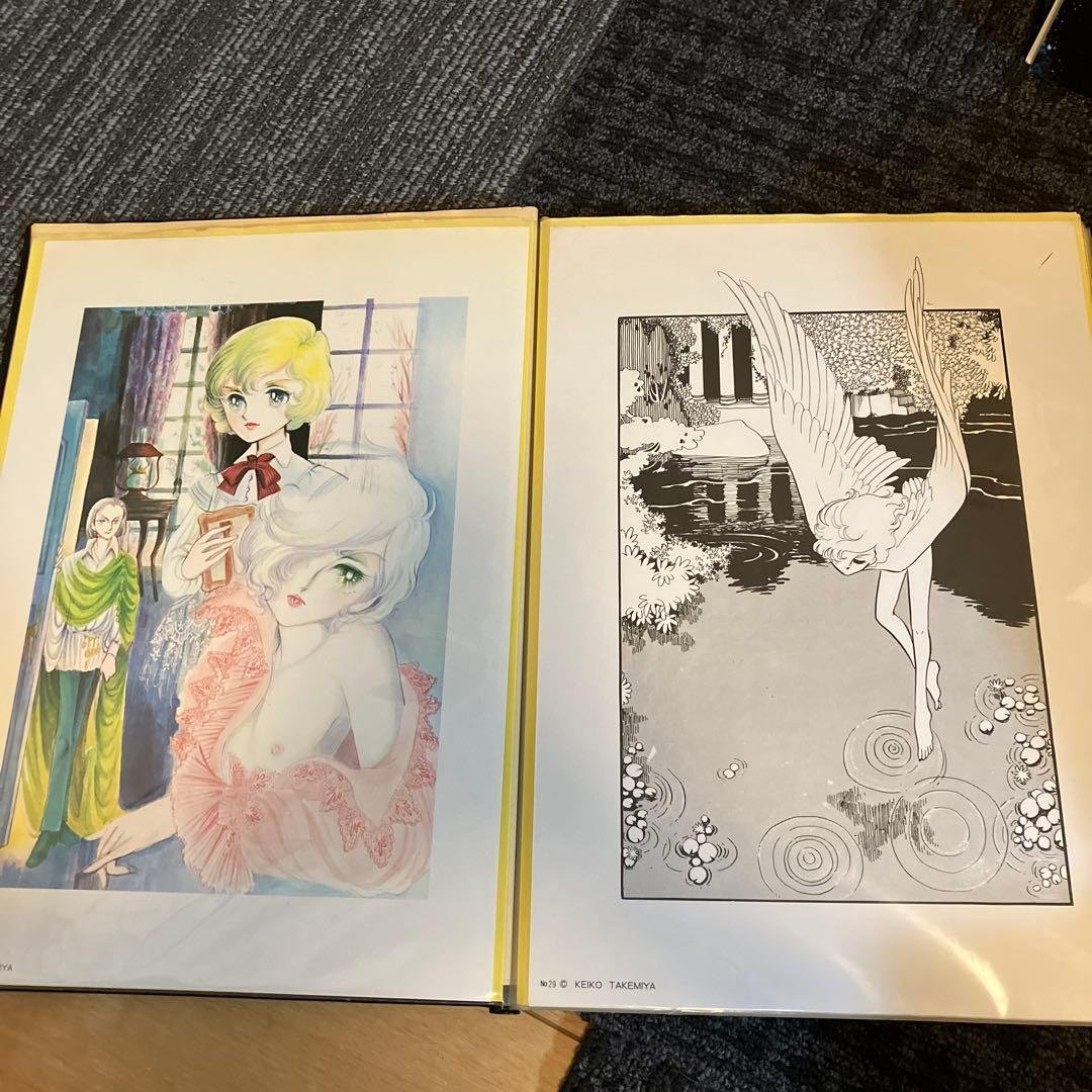 竹宮惠子 森川久美 木原敏江 山岸凉子 B4サイズ イラスト