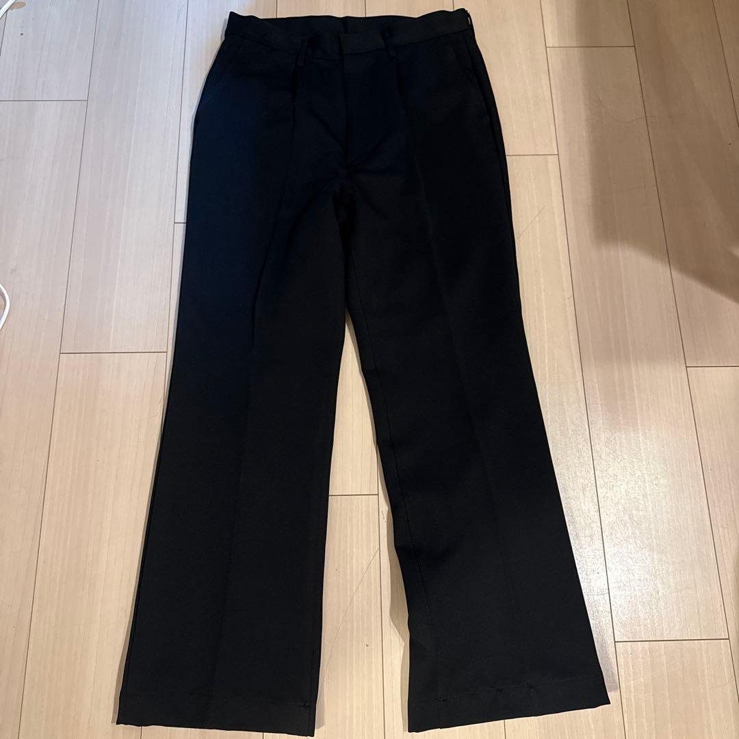 MIYAGIHIDETAKA フレアスラックス　ブラック　M