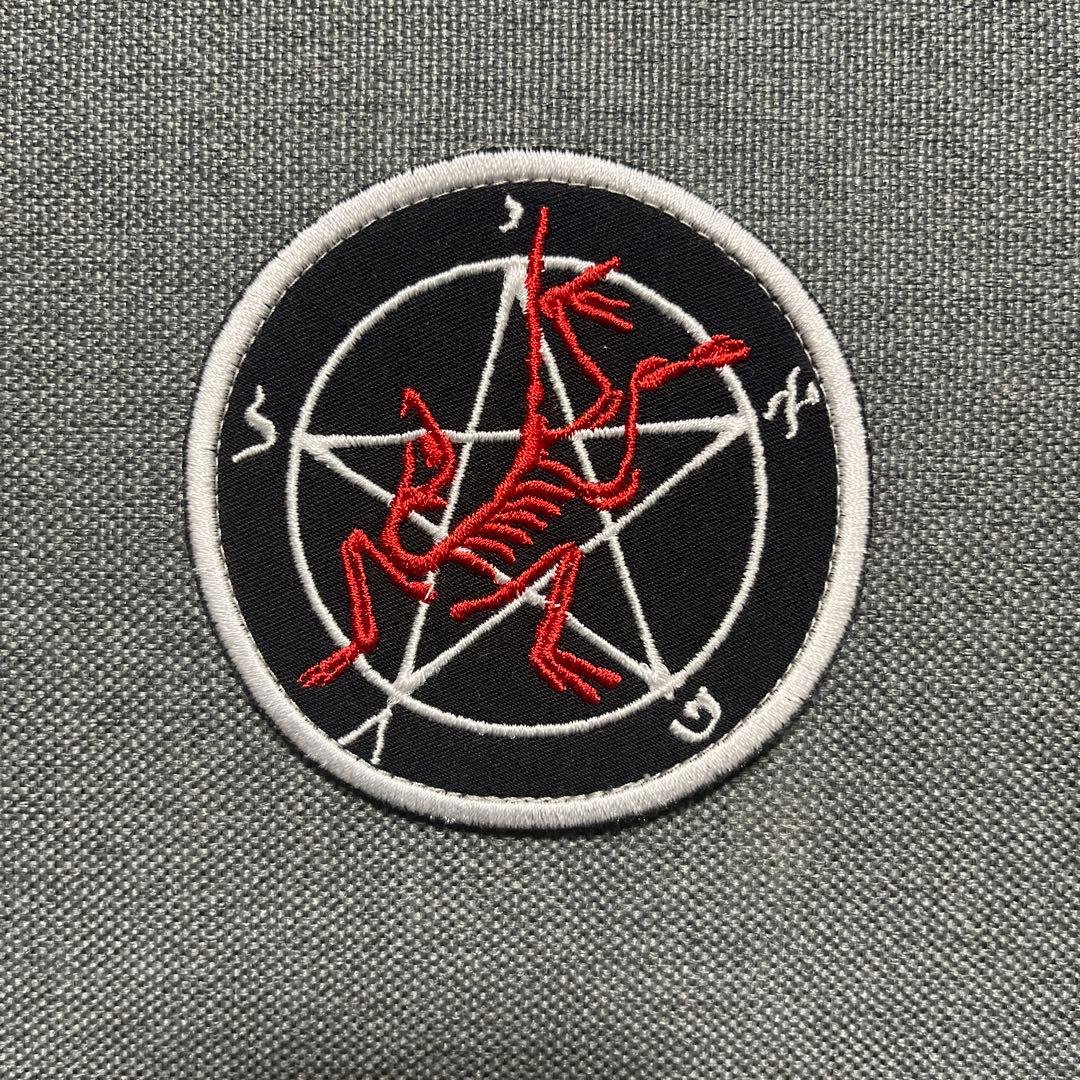 アークテリクス　arcteryx リーフ　ベルクロ付きパッチ　ワッペン　丸型