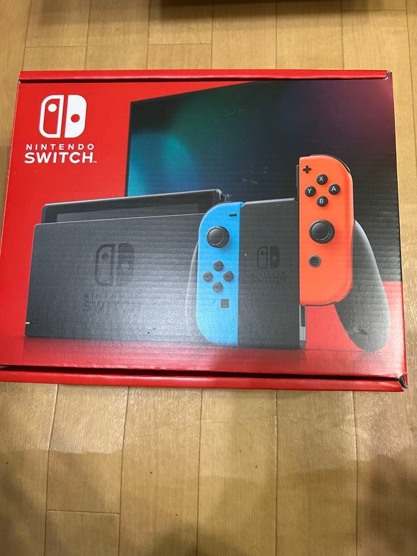 新品未開封　Nintendo Switch 任天堂　ネオンブルー/ネオンレッド