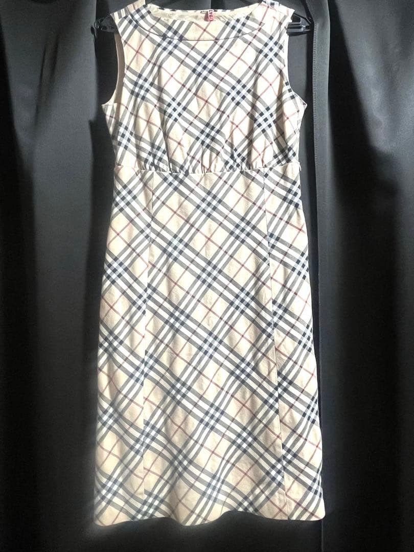 BURBERRY BLUE LABEL チェック柄 ワンピース 36