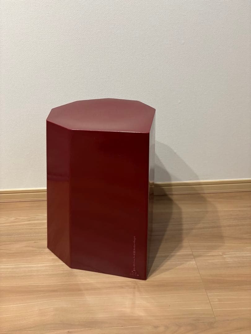 アーノルドサーカススツールL Martino Gamper カーマインレッド