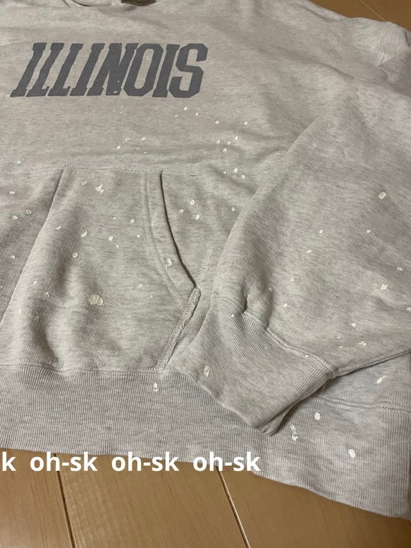 アパルトモン【REMI RELIEF】 PAINTED HOODIE