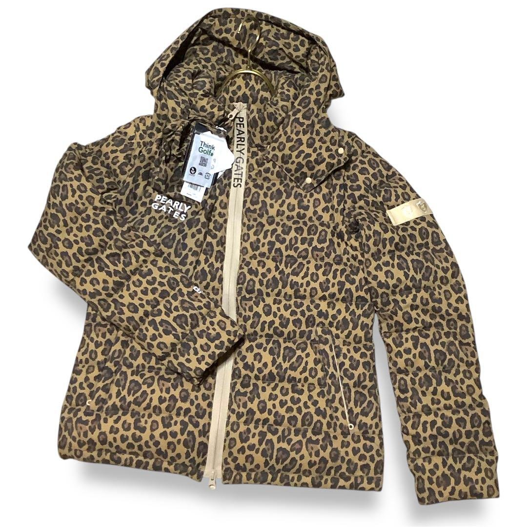 らぁちゃん様　51700円パーリーゲイツ4WAYレオパードダウンジャケット1